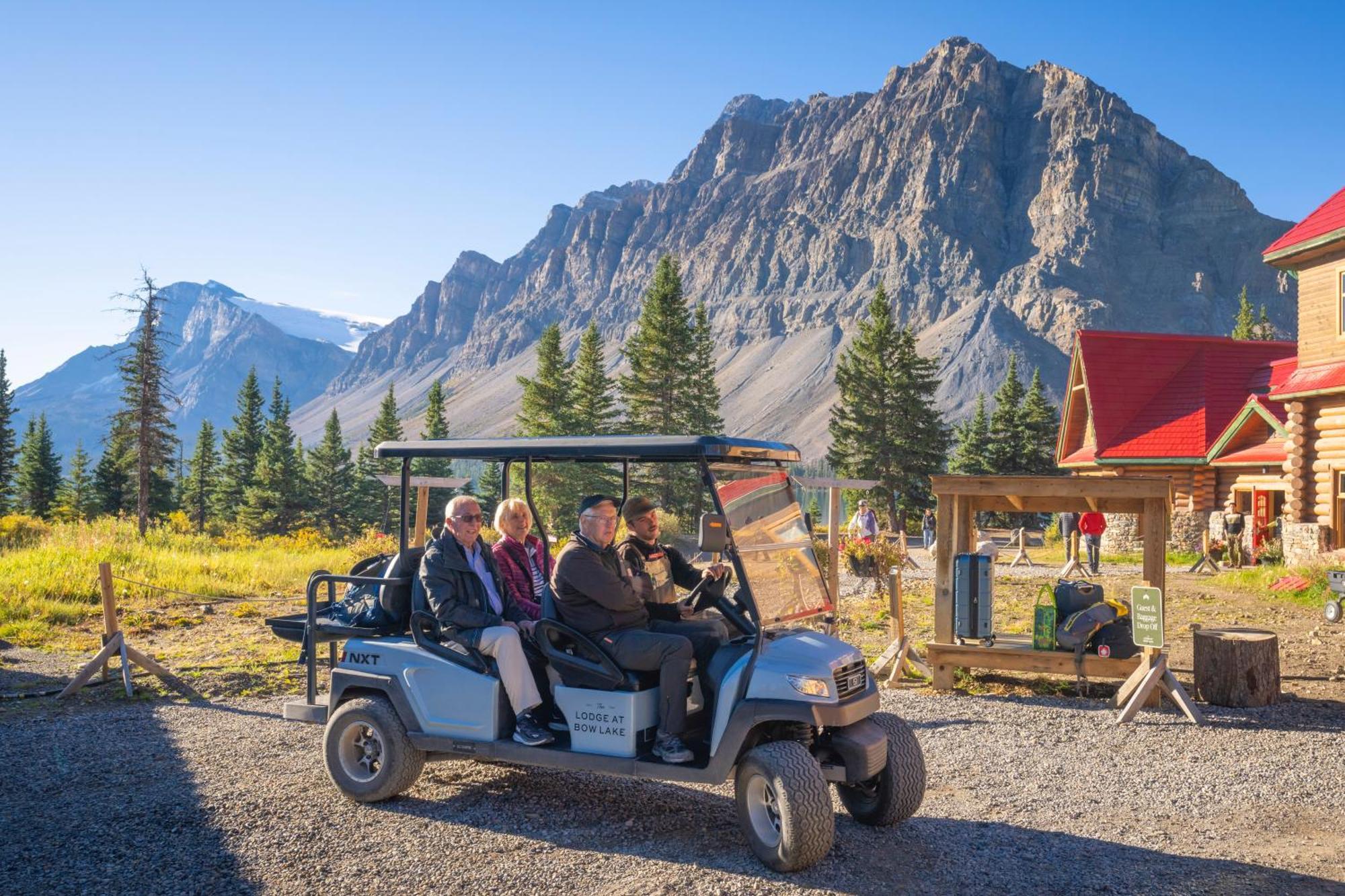 The Lodge At Bow Lake Lago Louise Exterior foto