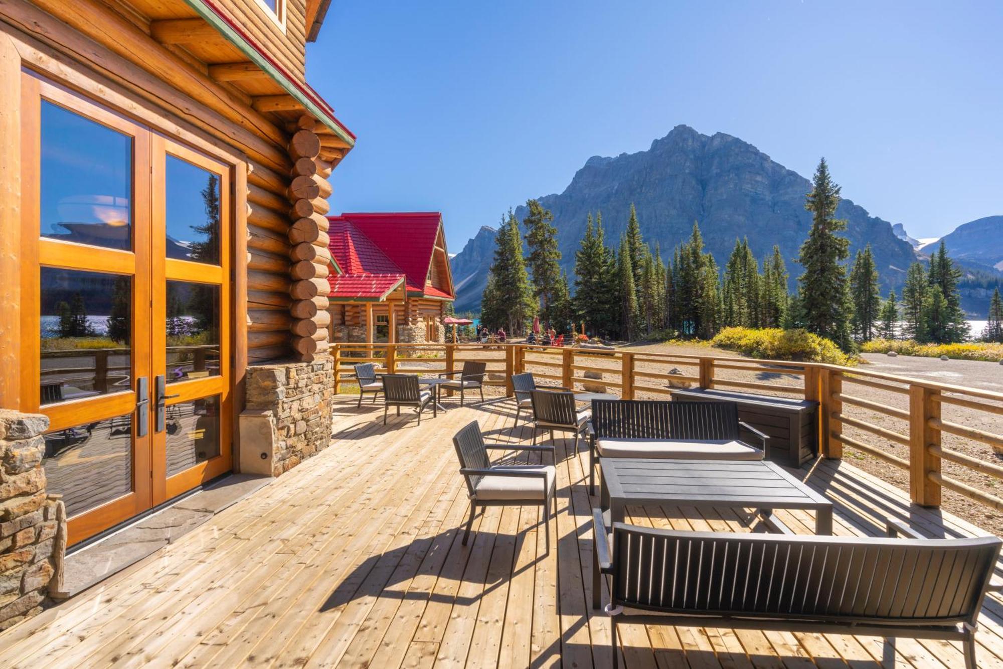 The Lodge At Bow Lake Lago Louise Exterior foto